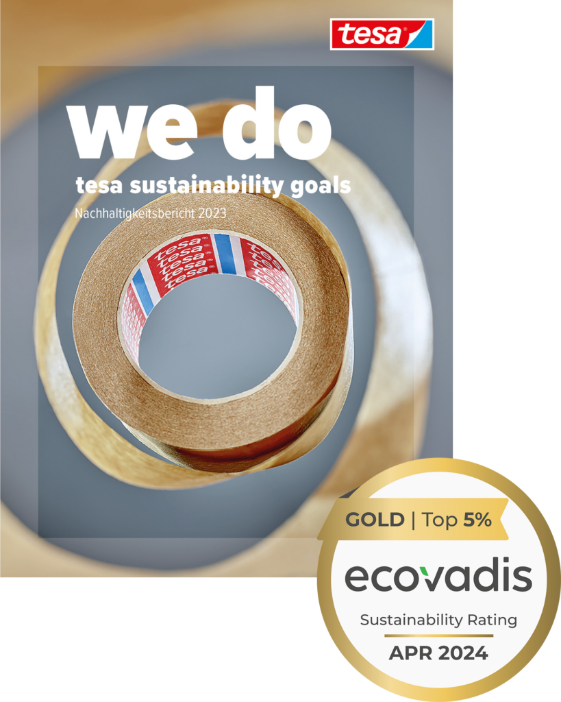tesa NAchhaltigkeitsbericht/EcoVadis